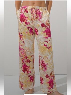 Soma Sensual Sleepwear and Lounge Pants Size L in Multi-Floral Print